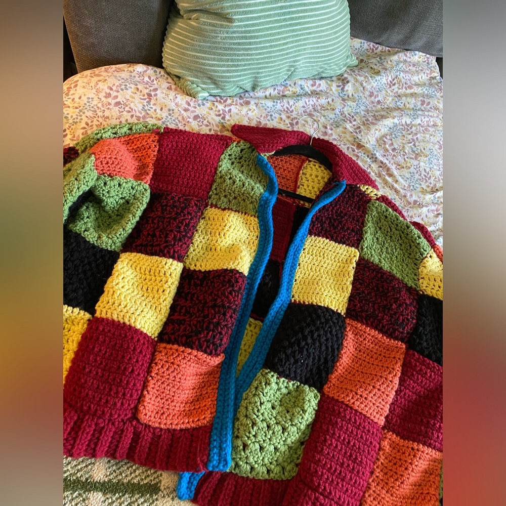 Harry styles crochet sweater